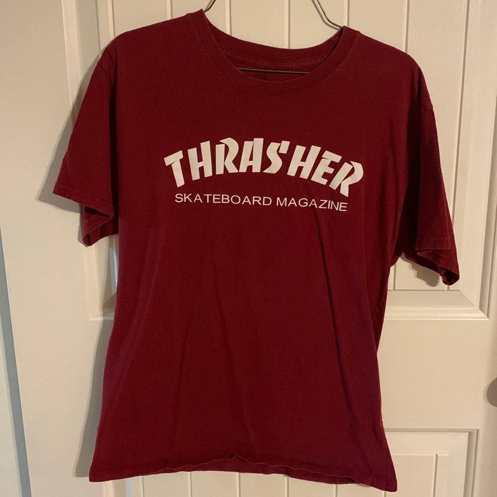 Burgundy Thrasher T-Shirt